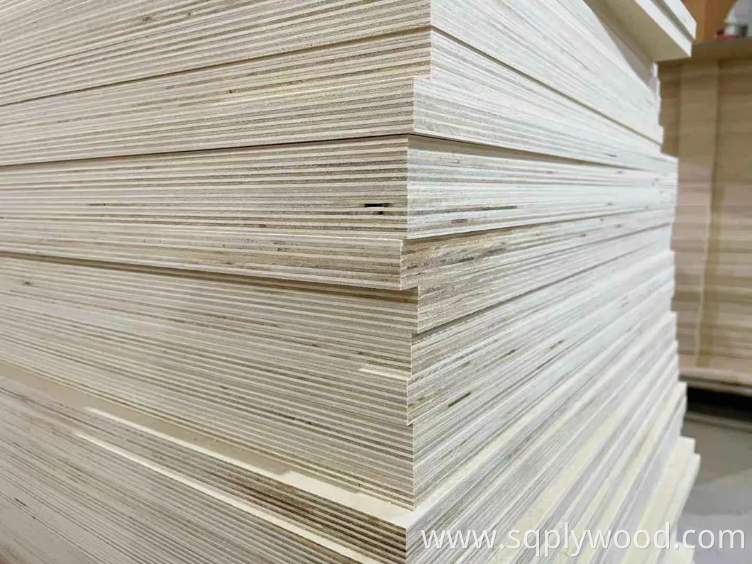 9/12/18mm Melamine Film Faced Poplar Pine Birch Marine Laminated Veneer Shuttering Plywood